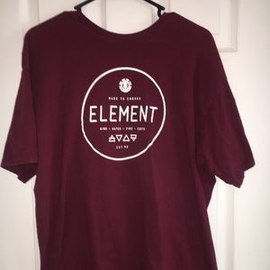 Maroon Element T-shirt